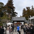 2022年元旦、多田神社に初詣行ってきた。